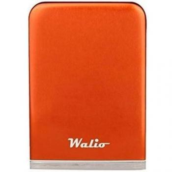 WALIO POWER BANK(Batería Externa) iPow 4000 Naranja, 4000mAh, Cargador portátil universal para teléfono móvil smartphone y tablet. Indicadores LED.