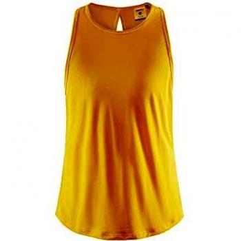 Craft Charge Women's Fitness Tank Top Yellow