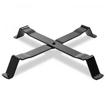 Base para mesa grande Big Green Egg, soporte negro para modelo Large
