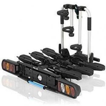 XLC Beluga III VC-C03 13 Pin Plug Foldable Towbar Bike Rack, Black (3 e-Bikes)