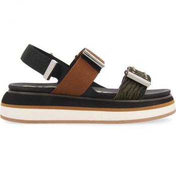 Sandalias de plataforma Gioseppo negras con cierre ajustable