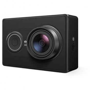 Yi cmara de la accin 16mp hd cmara deportiva impermeable 1080p60fps 720p30fps 155sensor de gran angular sony con wifi y bluetooth color negro