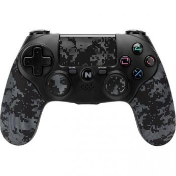 Nitho Adonis BT Mando Bluetooth/USB para PS4 - Control inalámbrico, conexión Bluetooth y USB, compatible con PlayStation 4, diseño ergonómico, botones sensibles al tacto, batería recargable