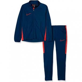 NIKE B Nk Dry Acdmy TRK Suit K2 Chándal, Niños, Valerian Blue/Laser Crimson/