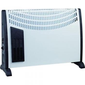 MT - Convector. 3 potencias: 750 w/1250w/2000w. termostato ajustable. proteccion contra sobrecalentamiento. ventilador incorporado para mejor distribucion del aire caliente