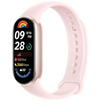 Xiaomi Smart Band 9 - Pulsera de Actividad, AMOLED, Rosa Místico, Hasta 21 días de duración de la batería, Más de 150 modos de deporte, Monitorización total actualizada del sueño, Pantalla con Tasa