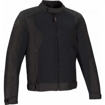 BERING Chaqueta moto RIKO Negro, Negro, XL