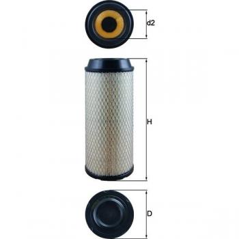 Filtro de aire MAHLE ORIGINAL LX 3008 - Fabricado en Indonesia