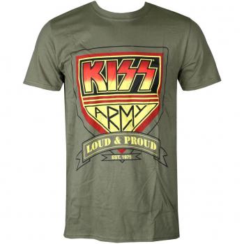 Kiss Men's Loud & Proud Metal T-Shirt - ROCK OFF M