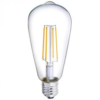 Bombilla Inteligente E27 7W 780Lm Filamento LED CCT Dimable Wifi Compatible con Alexa y Google Home