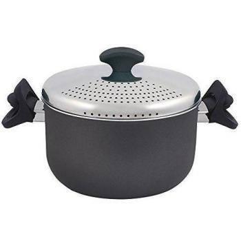 MasterPro Q1281 20 cm Olla Pasta, Aluminio