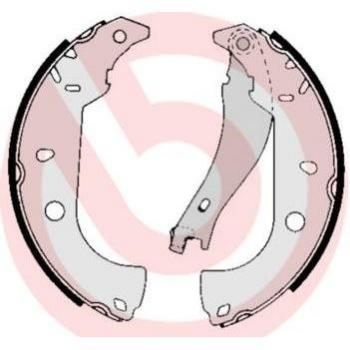 Kit de zapatas de freno BREMBO S 23 511 para frenos de tambor