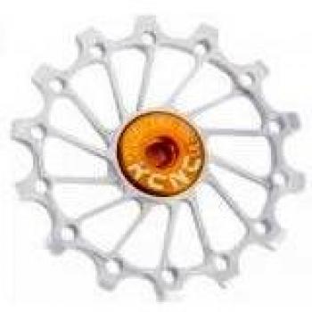 KCNC Ruleta Cambio Ultra Compatible Sram/Shimano X-Sync Monoplato Plata 14 Dientes