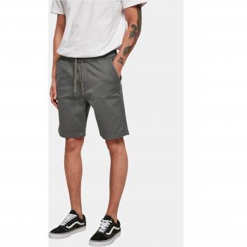 Urban Classics Grey Stretch Twill Joggshorts