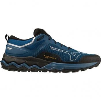 Mizuno Wave Ibuki 4 GTX Zapatilla Trail Hombres - Azul Oscuro, Negro