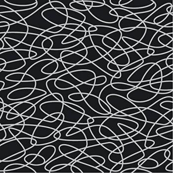Equipo DRT Bramante 18957 - Papel pintado, diseño geométrico, color gris pizarra