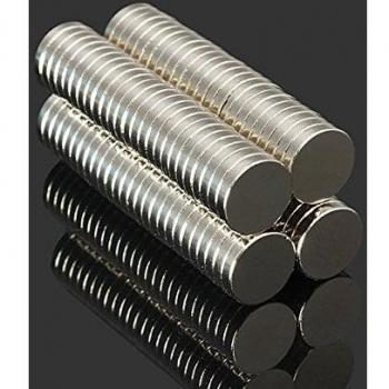 100pcs N52 neodimio súper fuerte imanes de disco 10 mm x 2 mm Imanes de neodimio de tierras raras