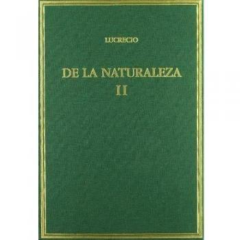 De la naturaleza. Vol. II. Libros IV-VI