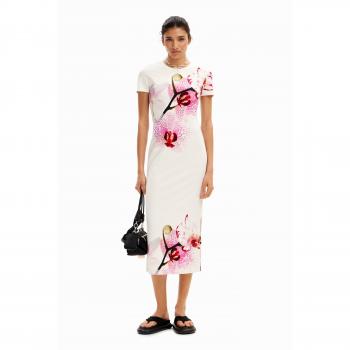 Vestido Midi Orquídeas M. Christian Lacroix Desigual