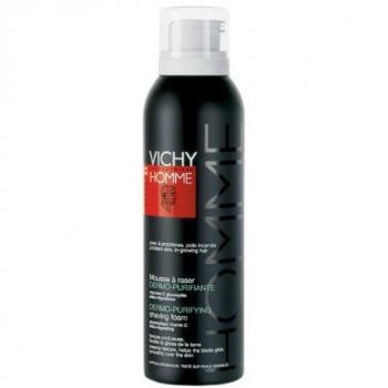Espuma de Afeitar Dermo-Purificante Vichy Homme sin Jabón 200ml