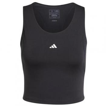 Top corto de entrenamiento adidas Techfit para mujer
