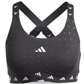 Sujetador Deportivo Adidas Powerreact Tf Ms para Mujer, Color Negro, Talla S, Modelo Hs7264