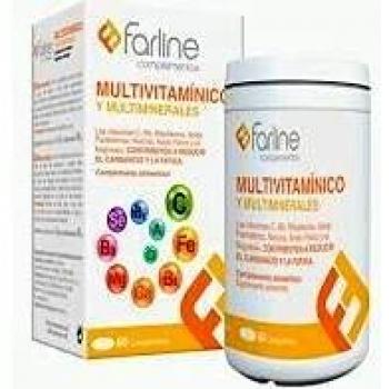 MULTIVITAMINICO + MULTIMINERALES FARLINE 60 COMPRIMIDOS