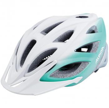 ALPINA – Casco de Bicicleta seheos, Todo el año, Mujer, Color Blanco, tamaño 55-59