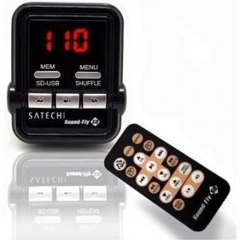 Soundfly SD Reproductor para coche WMA/MP3 Transmisor FM para tarjeta SD, USB, reproductores Mp3