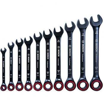 Bosch Professional set de llaves combinadas, 10 piezas.
