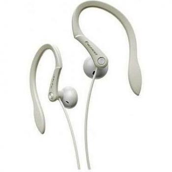 Pioneer SE-E511-W - Auriculares Deportivos de Clip, Color Blanco