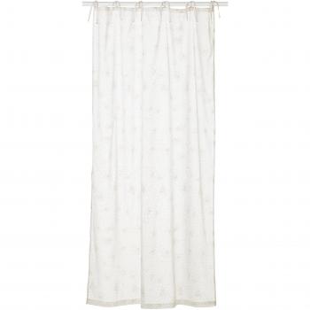 VERTBAUDET Cortina Brillante Love Pink Blanco/Lentejuelas 105X240