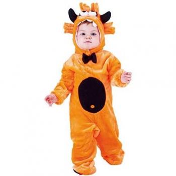 Rubies- Disfraz Mon-Tuo Naranja Bebe Inf, Multicolor, 6-12 Meses