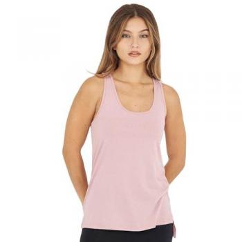 Camiseta sin mangas de fitness Legea Titano para mujer color rosa talla S