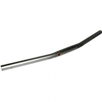 Manillar Recto de Aluminio Ergotec XS 25.4 mm Homologado Nivel 6 Plata 600 mm