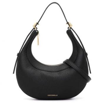 Coccinelle Whisper Rounded Minibag Black Female Size: ONE SIZE