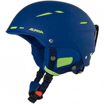Alpina Sports Biom Casco de esquí, Unisex Adulto, Azul Marino Mate, 50-54