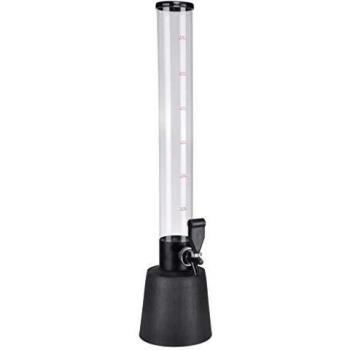 Dispensador de cerveza transparente 3 L, surtidor para 3 litros para cerveza y otras bebidas