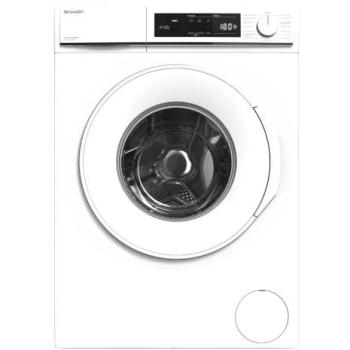 Lavadora Sharp ES-NFA714BWNNA Carga Frontal 7 kg 1400 RPM Clase A Blanca con Motor Inverter