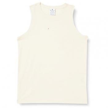 Camiseta de Tirantes Casual Mujer Champion Tank Top, Camiseta de Tirantes Anchos, Blanco Sucio