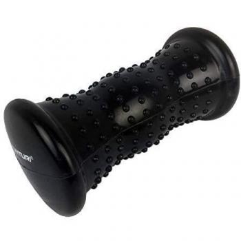 Tunturi-Fitness Yoga Rodillo para Masaje, Unisex Adulto, Negro, Talla Única