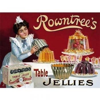 Vintage Advertising – Rowntrees Chapa Nostalgie – Tamaño 20 x 15 cm