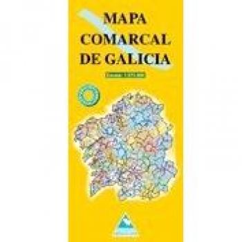 Mapa comarcal de Galicia, pack de 50 unidades