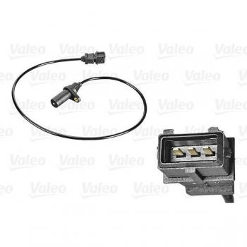 Sensor de posición del cigüeñal VALEO 254029, Generador de impulsos, Número de pines: 3, Tipo de enchufe: Angular, Con cable: Sí, Longitud sonda: 34 mm,
