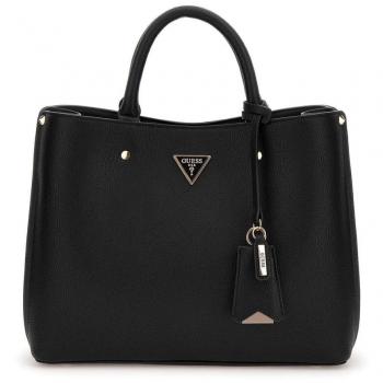 Guess Women's Black Crossbody Bag with Zip Closure - One Size