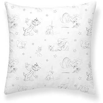 Funda de almohada 100% algodón Tom & Jerry, suave, multicolor, 175 hilos, tamaño 65 x 65 cm