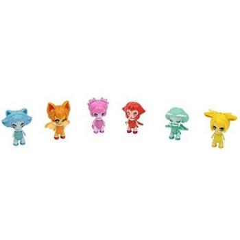Glimmies Trío de Personajes 6cm - Blister de 3 Figuras Brillantes