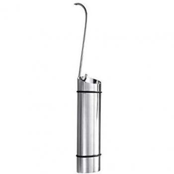 WENKO Humificador de aire acero inox - humificador de acero fino, colgante, Acero inoxidable, 6 x 20 x 4 cm, Mate