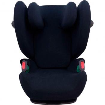 Funda para silla de coche Cybex Solution G I-Size Jyoko Black Series, compatible con modelo Solution G I-Size, color negro, diseño Jyoko