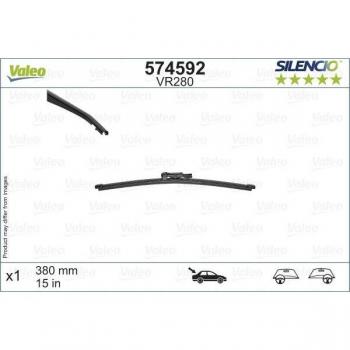 Limpiaparabrisas Trasero Silencioso Valeo 574592 para Land Rover Range Rover